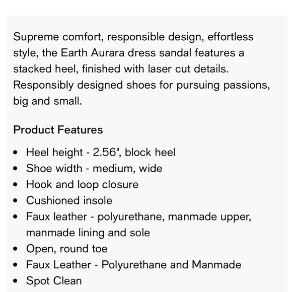 GUC Earth Sandals(size 8.5 W) - Picture 8 of 8